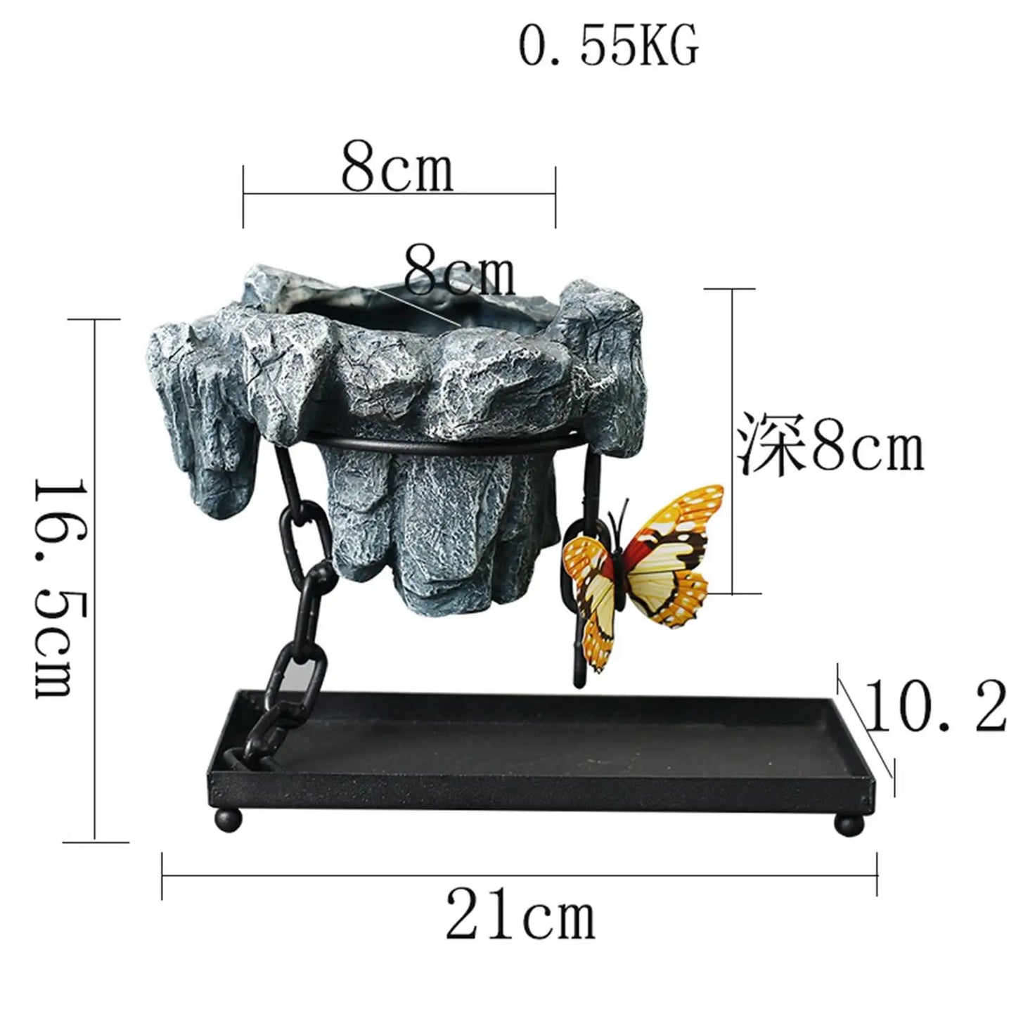 Levitating Air Bonsai Pot Desktop Flower Pot Garden Planter.
