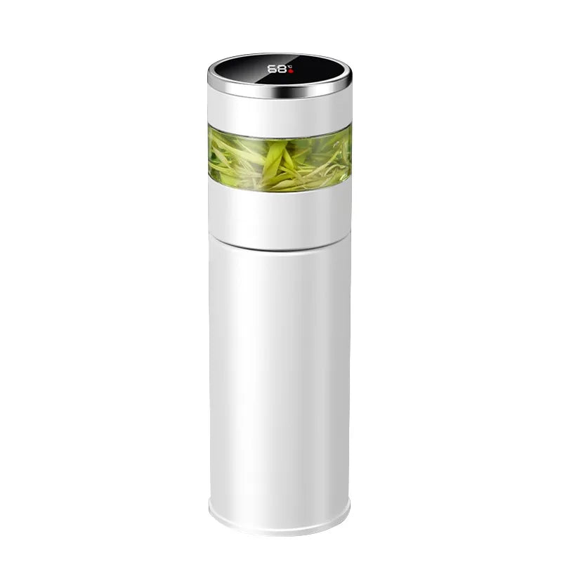 Cups Intelligent 304 Stainless Steel Vacuum Cup Temperature LED Display.