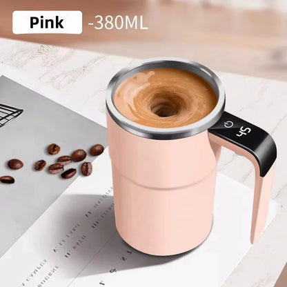 380ML Mini Electric Coffee Self Mixing Mug IP67 Waterproof.