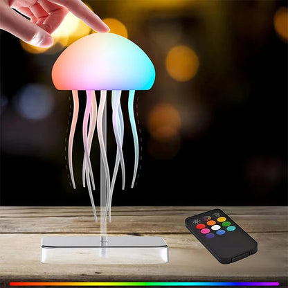 LED Jellyfish Lamp with 9 Tentacles 2 Working Modes.