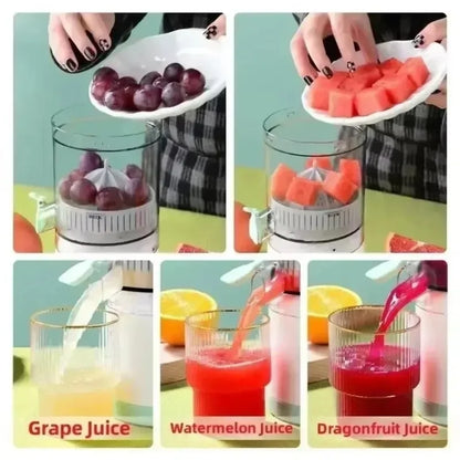 Extractor Electric Juice Extractor Wireless Usb Charging Fruit Juice Separation Press Cup