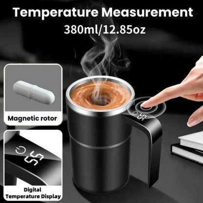 380ML Mini Electric Coffee Self Mixing Mug IP67 Waterproof.