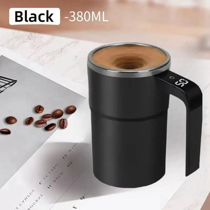 380ML Mini Electric Coffee Self Mixing Mug IP67 Waterproof.